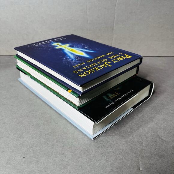 RICK RIORDAN Lot The Last Olympian Demigod Diaries & Demigod Files HC YA Fantasy - Picture 6 of 16
